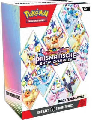 Pokemon Prismatische Entwicklungen Booster Bundle Deutsch NEU & OVP Sealed