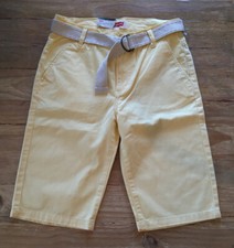 Levis 514 Boys Slim Straight Short - Yellow Haze Twill Cotton Size 16 Reg