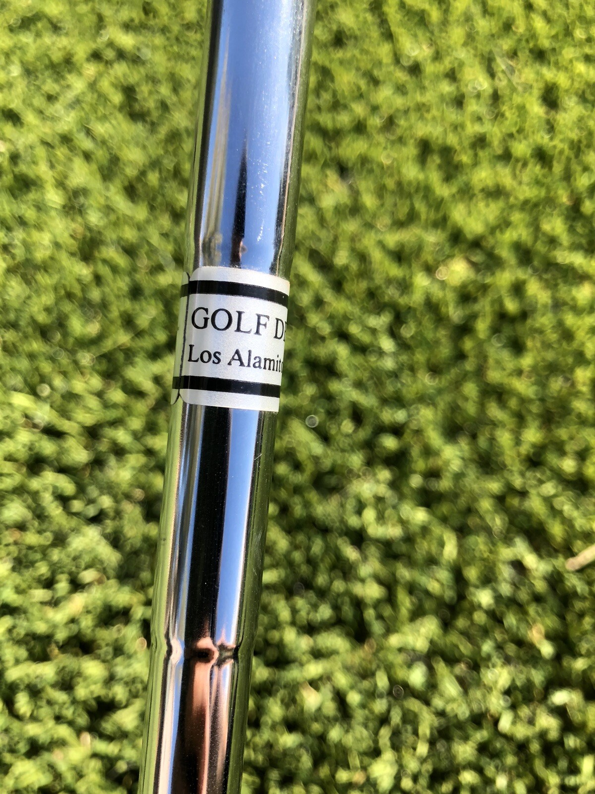 Golf Design Putter Woodie Executive Series. All Wood and Brass head 35