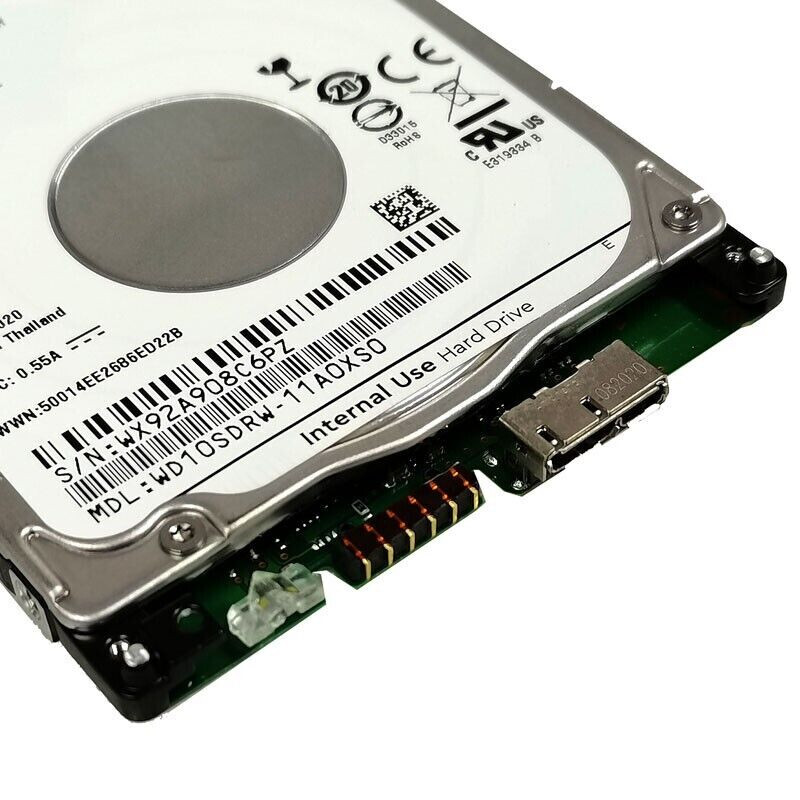 Western Digital 1TB WD10SDZW-11UMGS0 USB 3.0 Portable External HDD