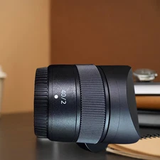 For Nikon Z40mm F2 Square Lens Hood with Adapter Ring and Lens Cap0KtOgtrJ