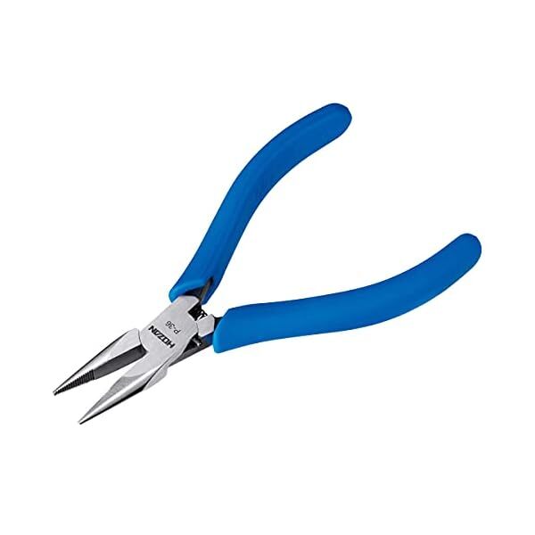 HOZAN miniature pliers 125mm knurled P-36 Free Shipping with Tracking# New J JP