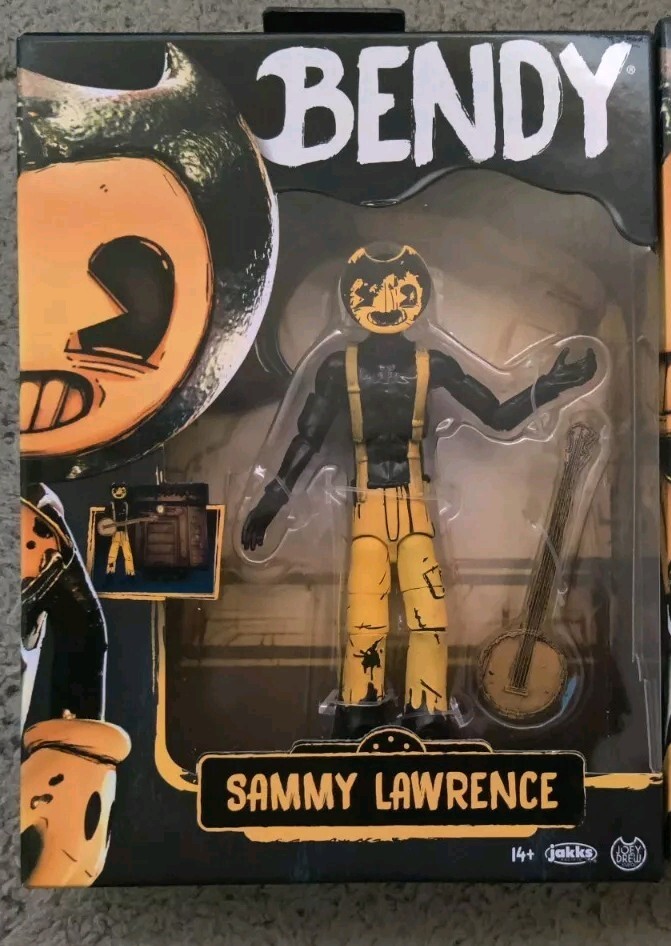 Bendy and the Ink Machine Sammy Lawrence Figure New 2024 Jakks