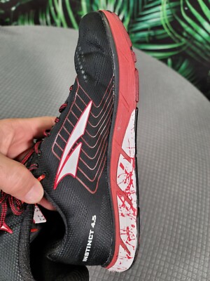 Altra Shoes Mens 11 Black Instinct‎ 4.5 Road Running Zero Drop AFM1835F-6 MEN main image 2