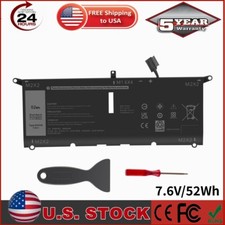 DXGH8 BATTERY FOR DELL XPS 13 9370 9380 INSPIRON 13 7390 7391 2-IN-1 5390 0DRRP