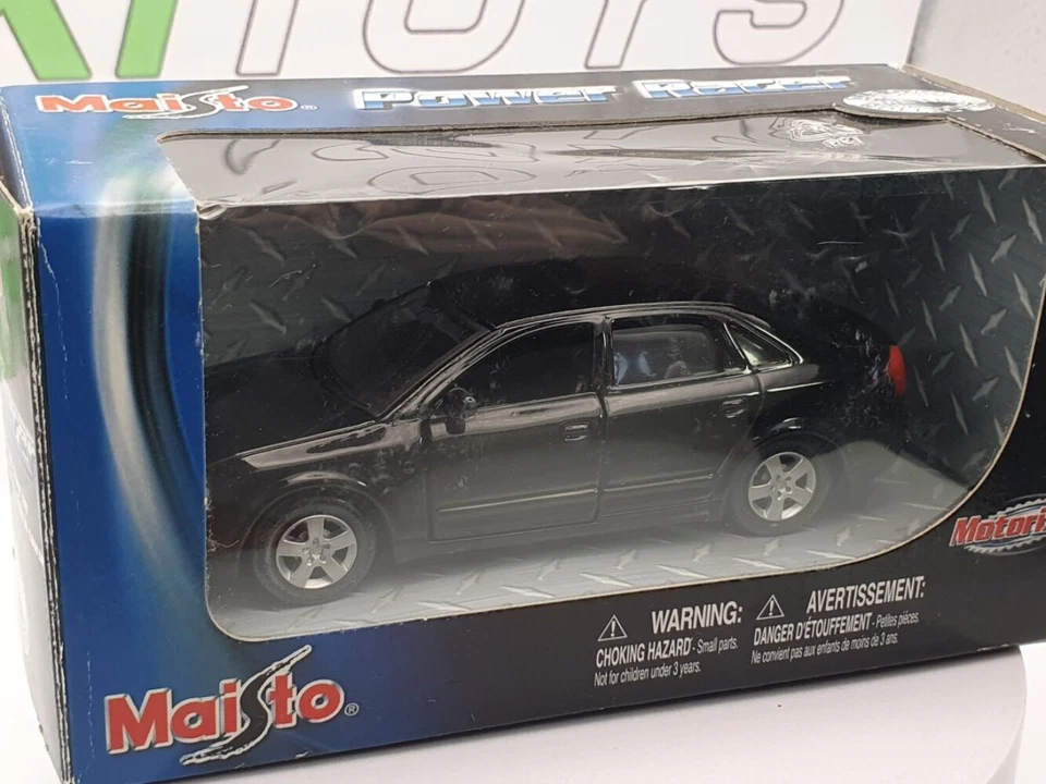 Audi A4 3000 Maisto 1/43 Nero 2001 - Immagine 2 di 3