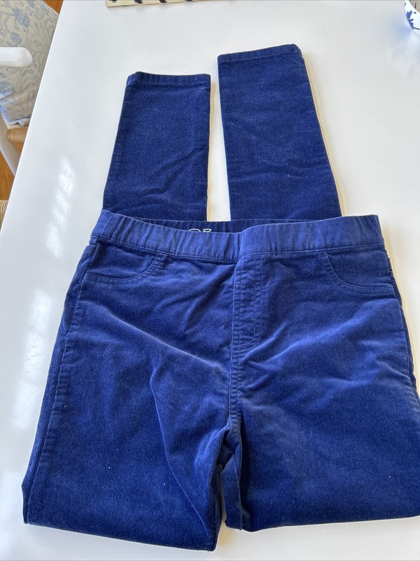 vineyard vines girls blue cordouroy pants/ leggings