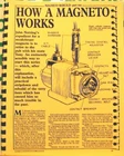 Magneto Service 4 Books in one How a Mag.wks,Overhauling Mag,Lucas Remag.Mc. mag