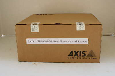  AXIS (MPN 0481-001) P3364-V 6MM Dome  Camera NEW IN BOX Day Night Indoor