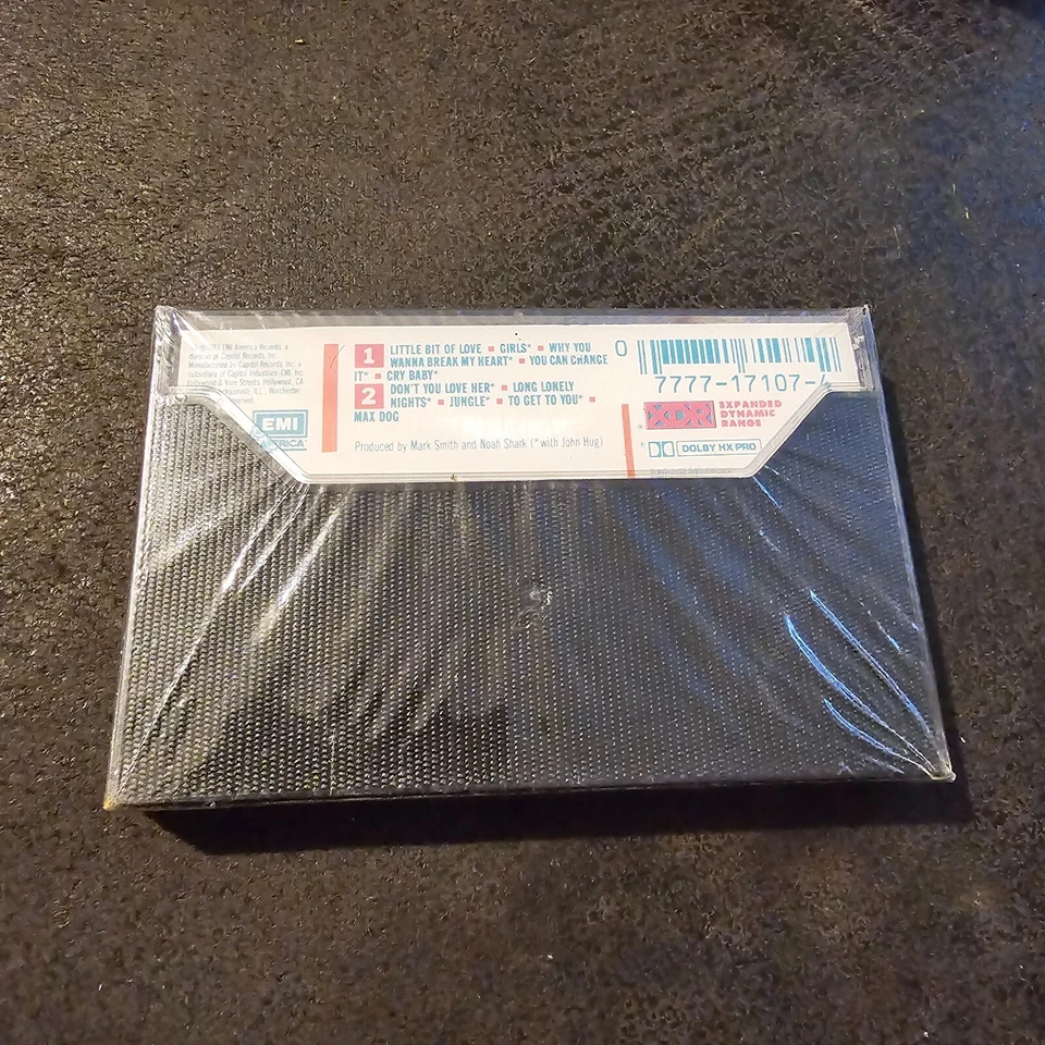 Dwight Tilley Band Jungle 1984 Rock Power Pop Cassette STILL SEALED - Imagem 4 de 4