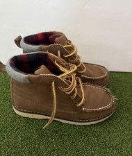 New Cat and Jack Boys Brown Ackerley Boot Size 1