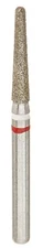 Zirconia Adjustment Diamond Burs ROUND END TAPER FINE Z856/016F(ZB5MF) pk of 5
