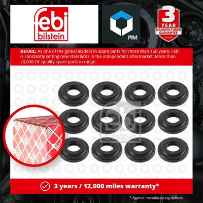 Rocker Cover Bolt Seal fits BMW 325 E36 2.5 90 to 95 11121437395 11121437395S1
