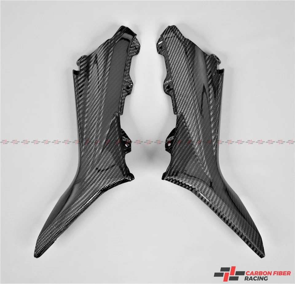 2012-2018 MV Agusta Brutale 675 Seat Side Panels - 100% Carbon Fiber - Imagem 3 de 3
