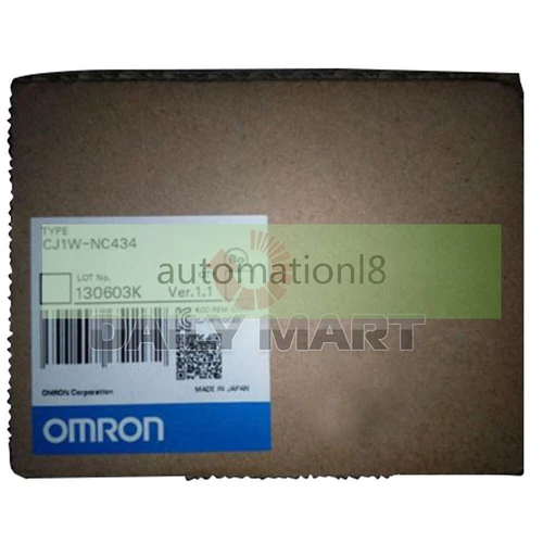 New Omron CJ1W-NC434 High Speed Pulse Train 4 Axes Communication Module