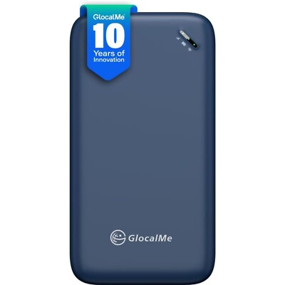 UPP 4G Mobiler WLAN-Router - SIM-frei, 1GB globale Daten, nur 113 g Blau