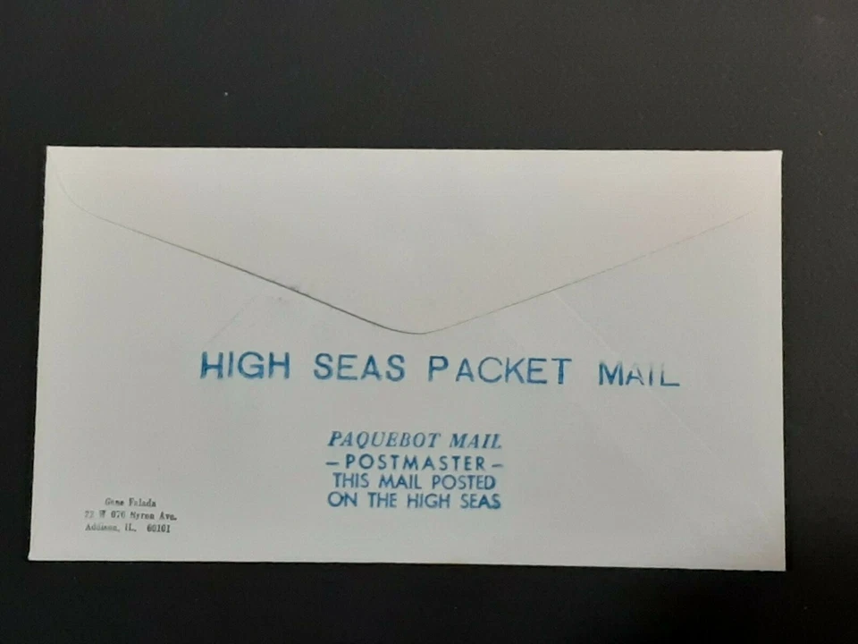 1982 MS Kazajstán Black Sea Steamship Co. paquete cubierta de correo Foto 2 de 2