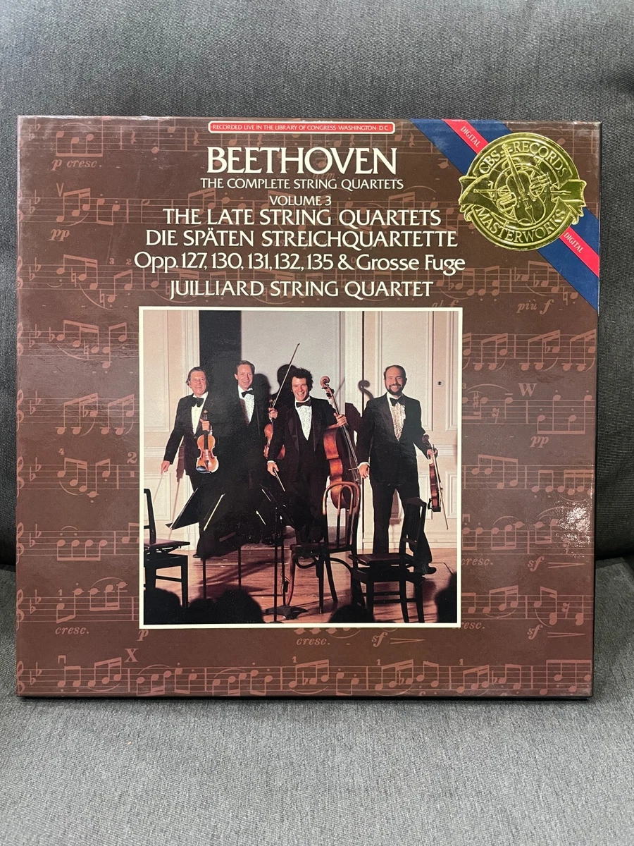 Beethoven - Complete String Quartets - Vol. 3 - Juilliard String Quartet - NM