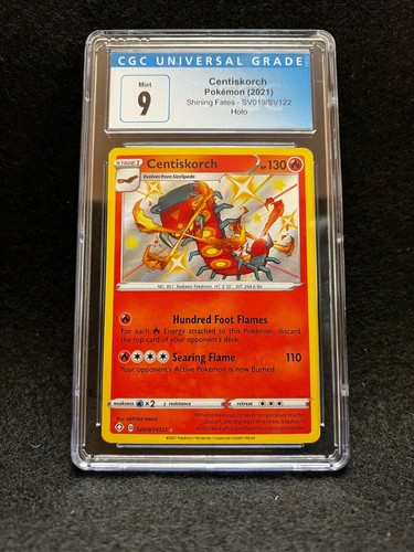Centiskorch graded CGC 9 for sale on eBay
