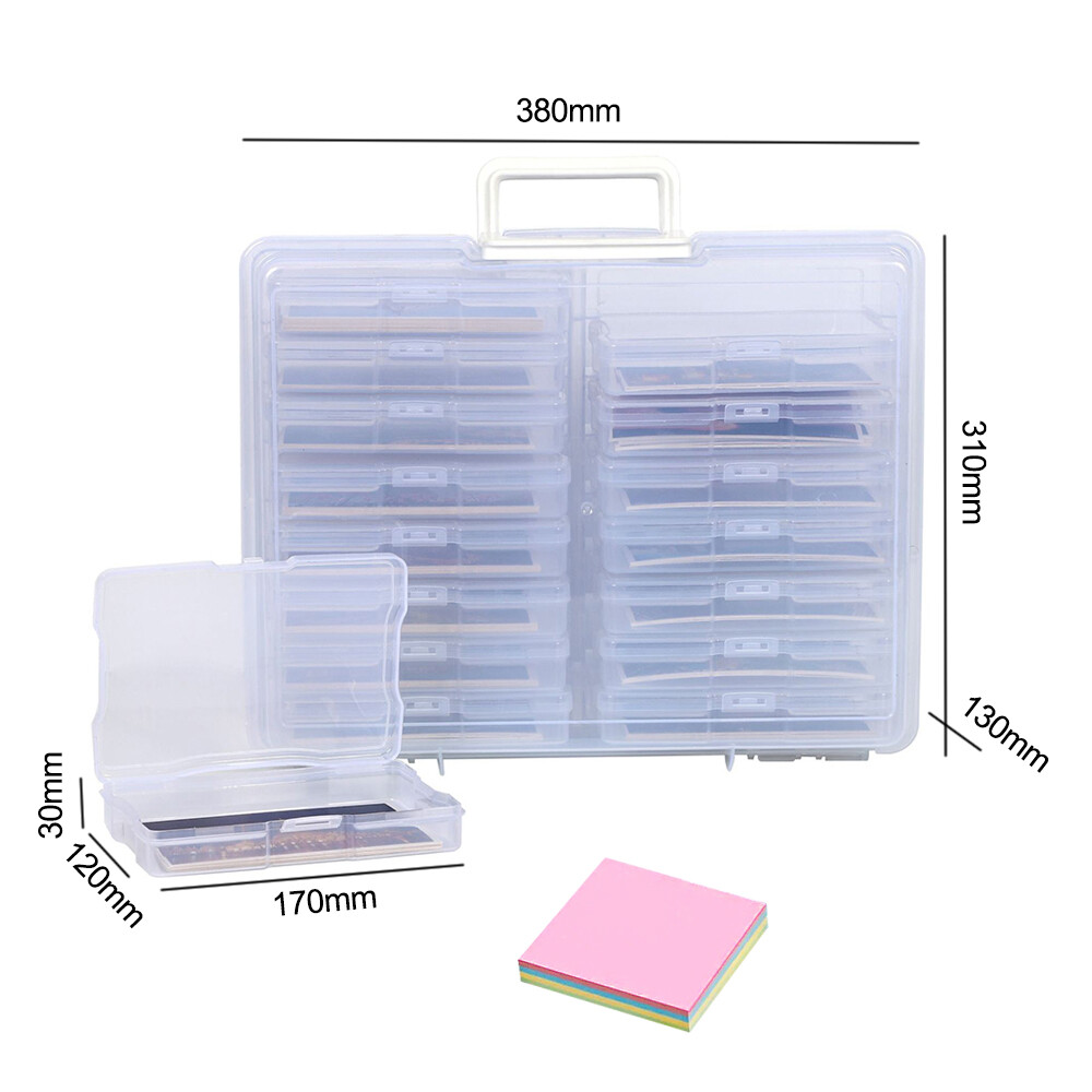 XL Jumbo Photo Storage Box 1600 4x6 Picture Album Organizer Container