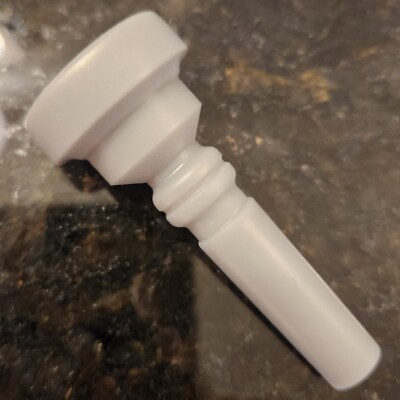 R&D 3D printed Stork Vacchiano 1.5A+ custom mellophone mouthpiece, trumpet shank