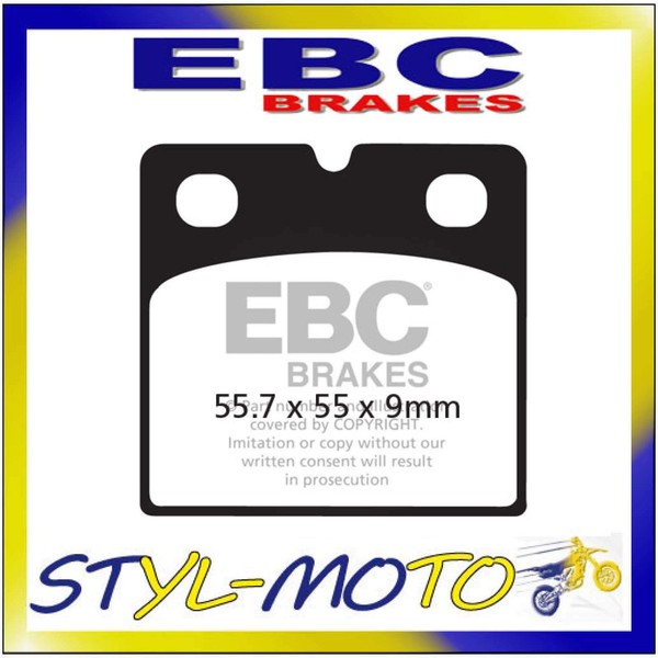 FA018 BeläGe Organisch Vorne Links EBC Ducati 450 Desmo 1974-1977-image