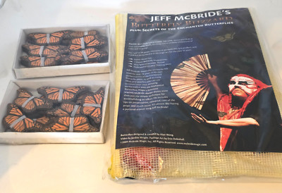 2009 Jeff McBrides Butterfly Blizzard Magic Trick W/ Refills Alex Wong, Mcbride