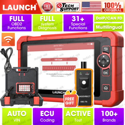 LAUNCH X431 CRP919X All System Diagnostic Scanner Bidirectional K-ey Coding TPMS