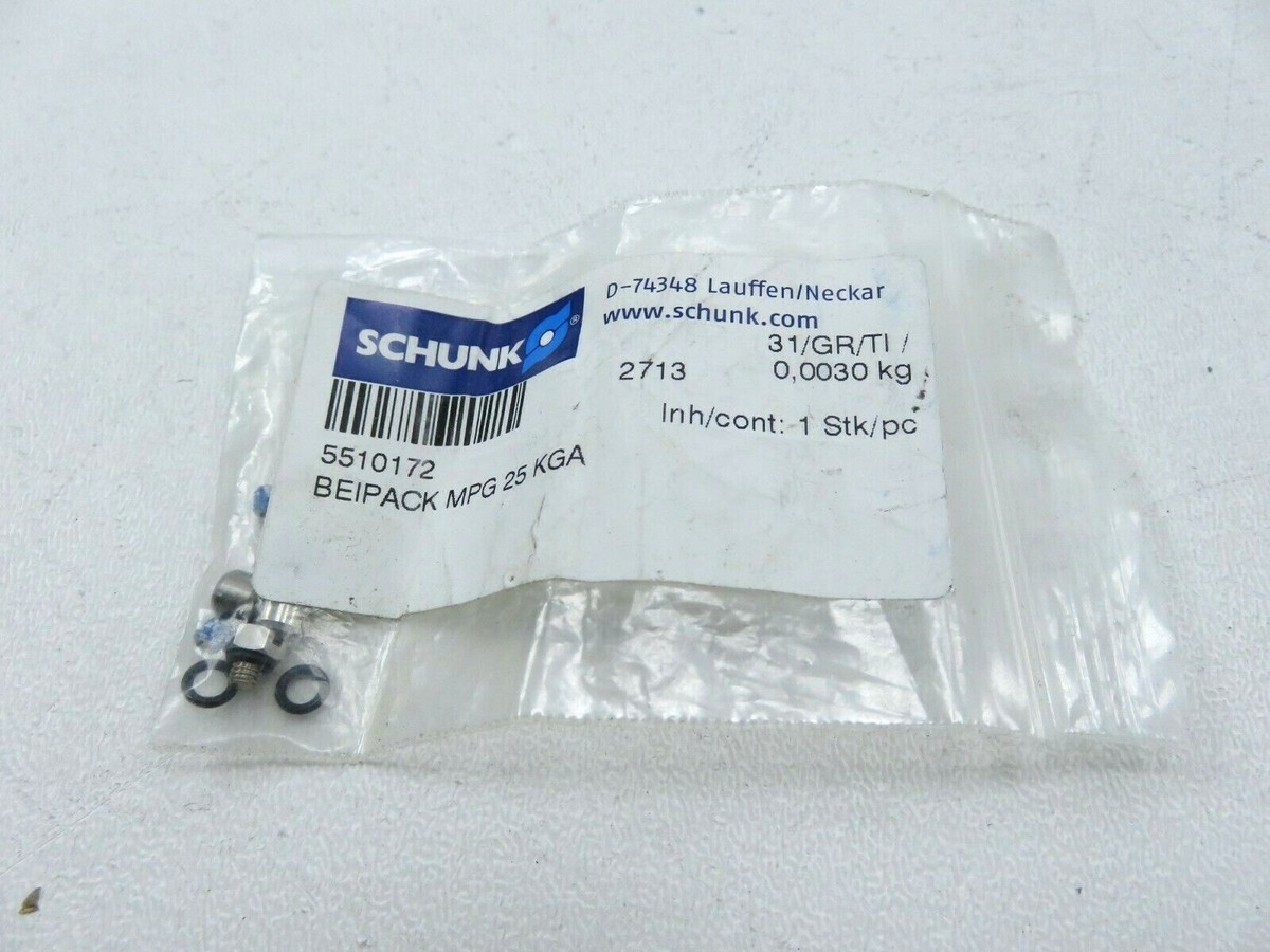 Schunk 5510172 BEIPACK MPG 25 KGA Kit Accessories | eBay