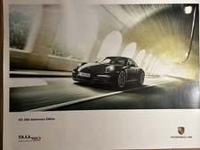 Porsche 911 Anniversary Edition Factory Poster