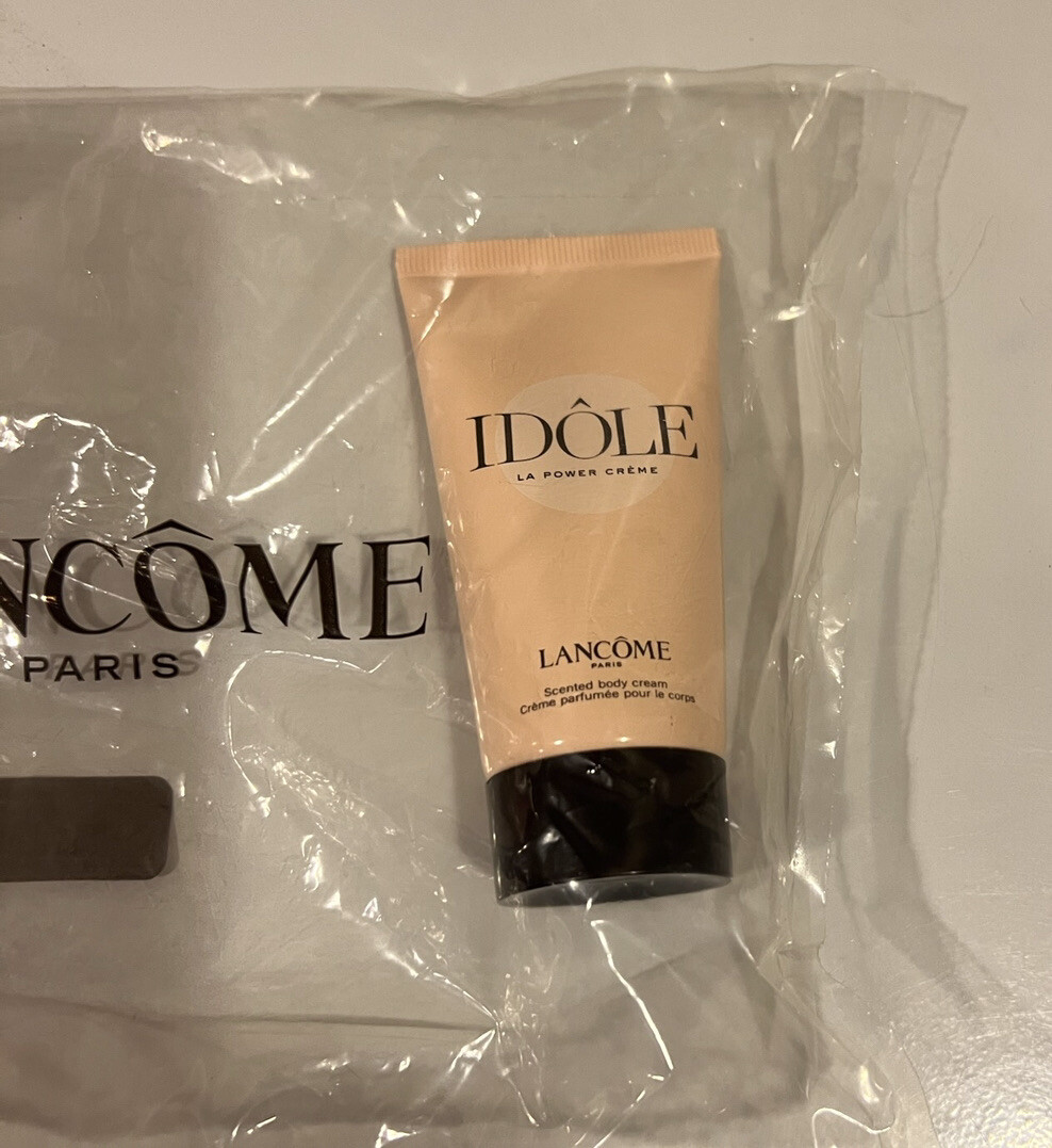 値下げ☆未使用 LANCOME IDÔLE BODY CREAM Lancome IDOLE La Power Body Cream 1.6oz & MINI Parfum 0.16 oz Gift