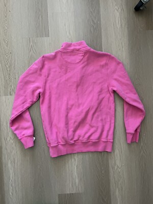 pink stussy quarter zip sweater | eBay