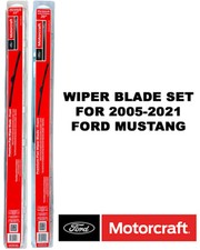 Motorcraft Premium Wiper Blades Genuine OEM Set Of 2 For Ford Mustang 2005-2021