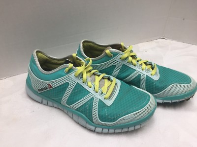 Women’s Reebok Z Rated Running Shoes Turquiose/Aqua Size Nice***