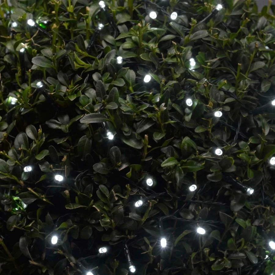 Smart Garden Outdoor Solar Powered String Fairy Lights 50 Cool White LEDs - Image 2 of 2