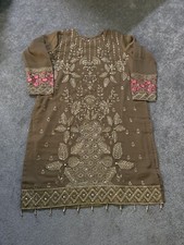 pakistani shalwar kameez Chiffion Size Large 46
