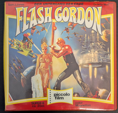 Flash Gordon - Super 8 Trailer ca. 20m Piccolo Film