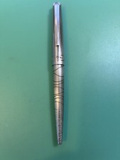 Rolex Accessories Ballpoint Pen In Brushed Steel. Takes Standard Parker Refill.