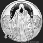 World War 3 is Spiritual -  1oz .999 Silver Shield MicroMintage 2025 * PRESALE *