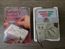 RARE VINTAGE MICRONTA 22-032A BATTERY TESTER RADIO SHACK TESTED