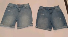 Denim Girls Shorts Size 16 Midi Mi-Long 2 For 30 or 1 for 15