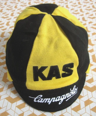 Casquette Cycliste Kas Campagnolo années 80'S Vintage vélo Cap retro cycling - Photo 1/4