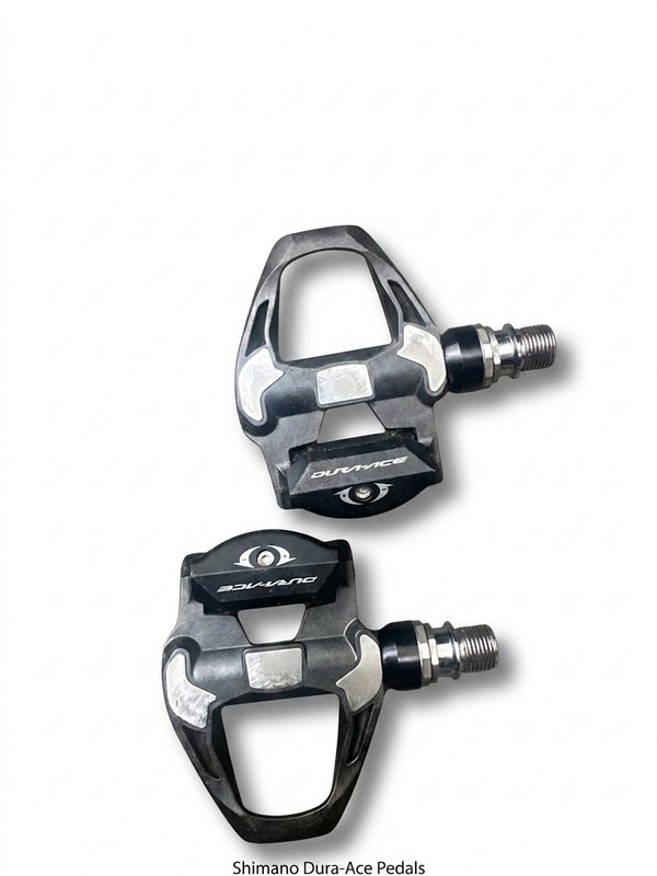 X2 Shimano PD-R9100 Dura-Ace carbon SPD-SL Road pedals