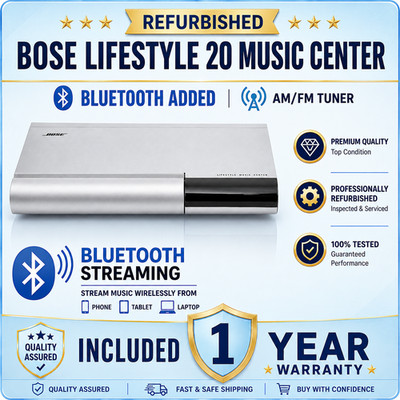 Bose Music LifeStyle 20 Music Center  Including a Built-in Bluetooth Streaming