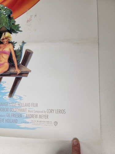 One Crazy Summer Original 1 sheet Movie Poster 1986 John Cusack 27x41 See Pics! - Picture 4 of 13