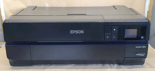 Epson SureColor P800 (SC-P800) K141A Inkjet Printer - Untested, No Yellow Ink