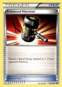 Enhanced Hammer Uncommon Dark Explorers 94/108 Pokémon TCG