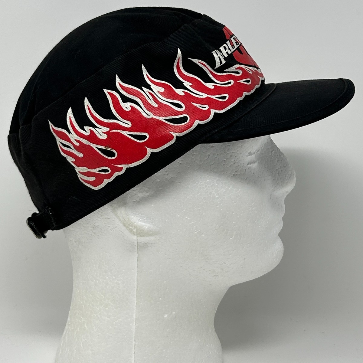 ビンテージ Harley Davidson キャップ フレイムス 炎 ハーレー ビンテージ Harley Davidson キャップ フレイムス 炎 USA製