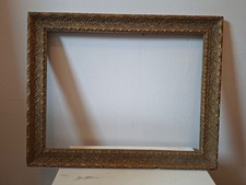 ANCIEN CADRE BOIS + STUC DORE