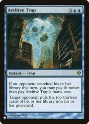 Archive Trap 41/249 The List